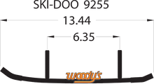 WOODY'S Executive Series™ Flat-Top® Runner - 8.0" - 60° - Ski-Doo WSD-9255