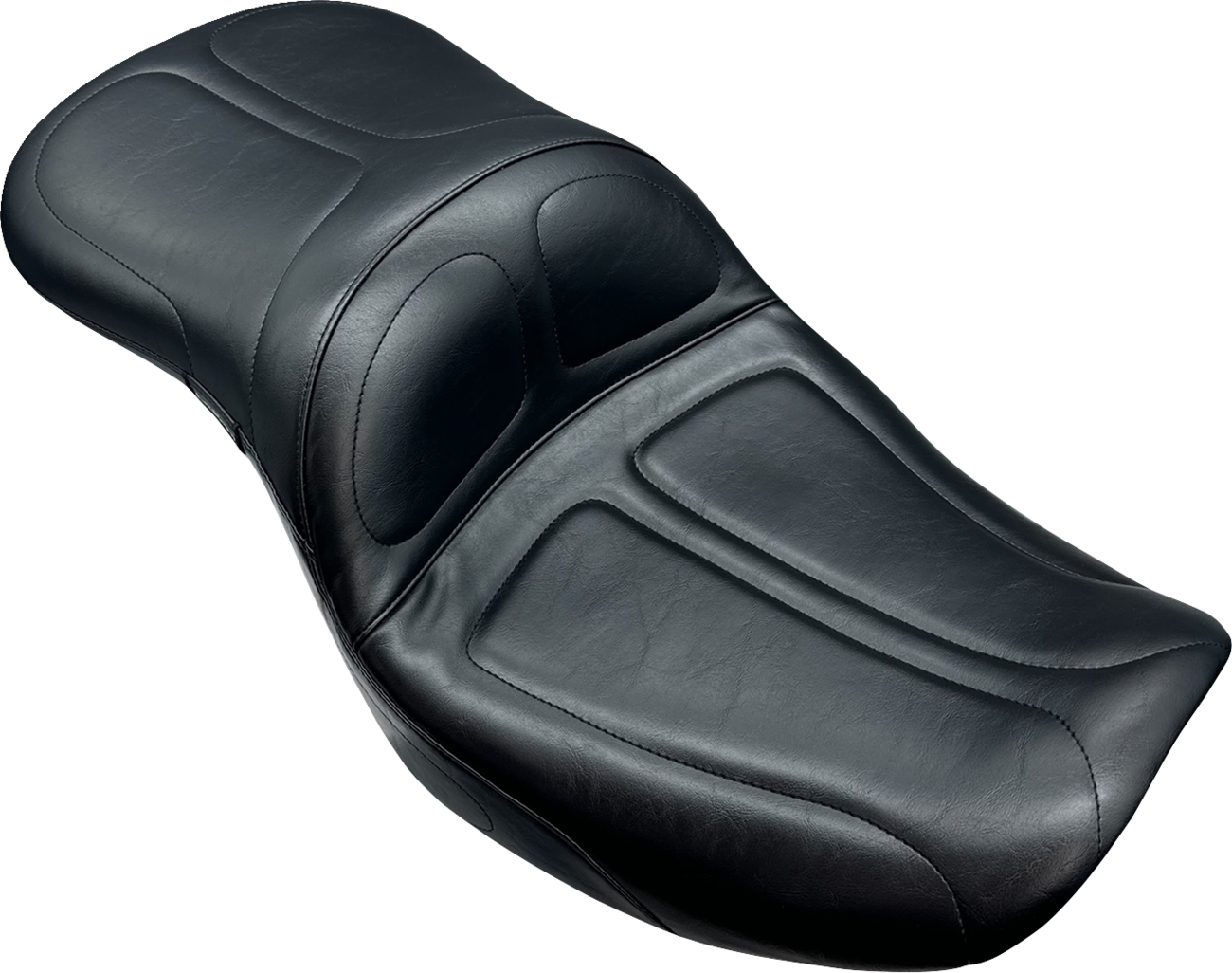 LE PERA Maverick Seat - without Backrest - Stitched - Black - FLH/FLT '23-'25 LV-957