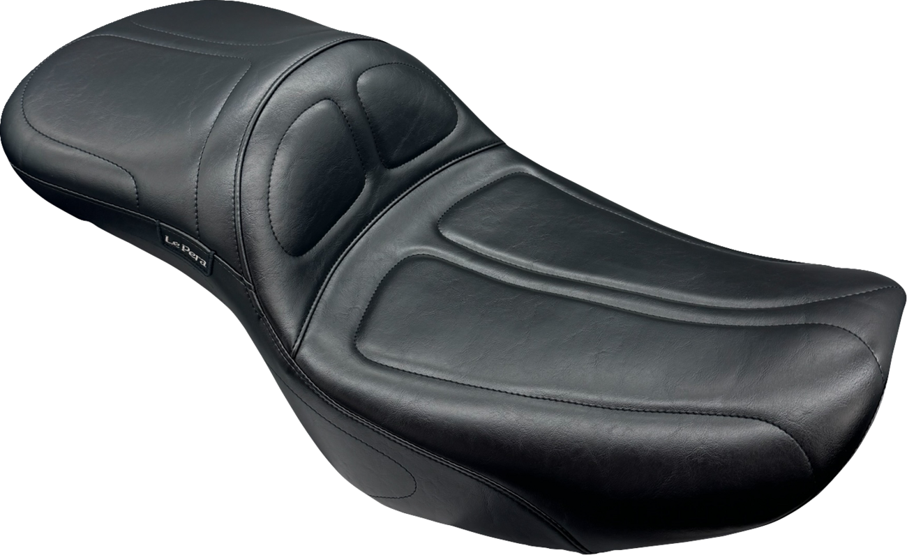 LE PERA Maverick Daddy Long Legs Seat - Without Backrest - Black - FLH/FLT '23-'25 LV-957DL