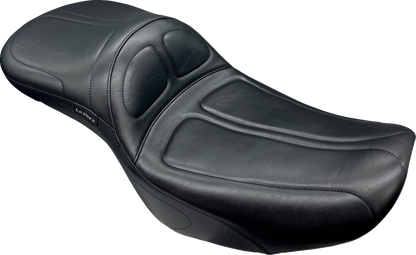 LE PERA Maverick Daddy Long Legs Seat - Without Backrest - Black - FLH/FLT '23-'25 LV-957DL