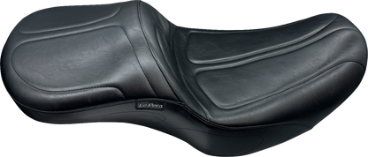 LE PERA Maverick Daddy Long Legs Seat - Without Backrest - Black - FLH/FLT '23-'25 LV-957DL