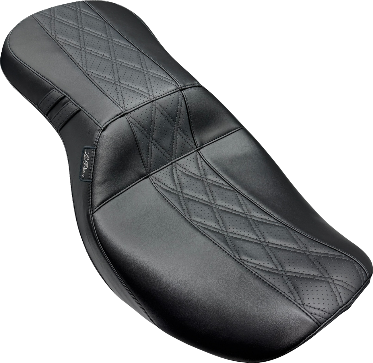 LE PERA Outcast Seat - Without Backrest - GT2 Inlay - FLH/FLT '23-'25 LV-997GT2