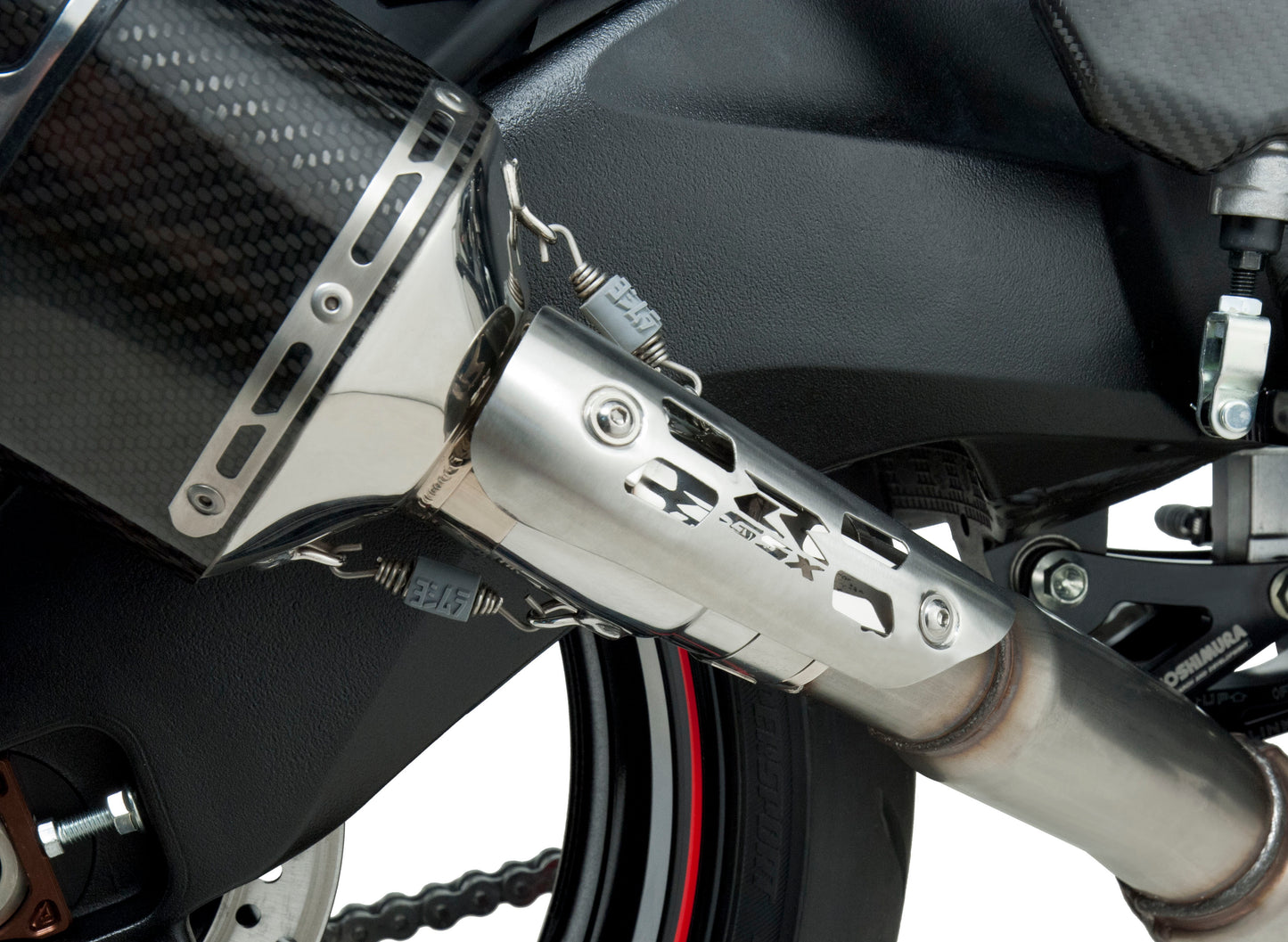 Exhaust Street R 77 Slip On Ss Cf Cf