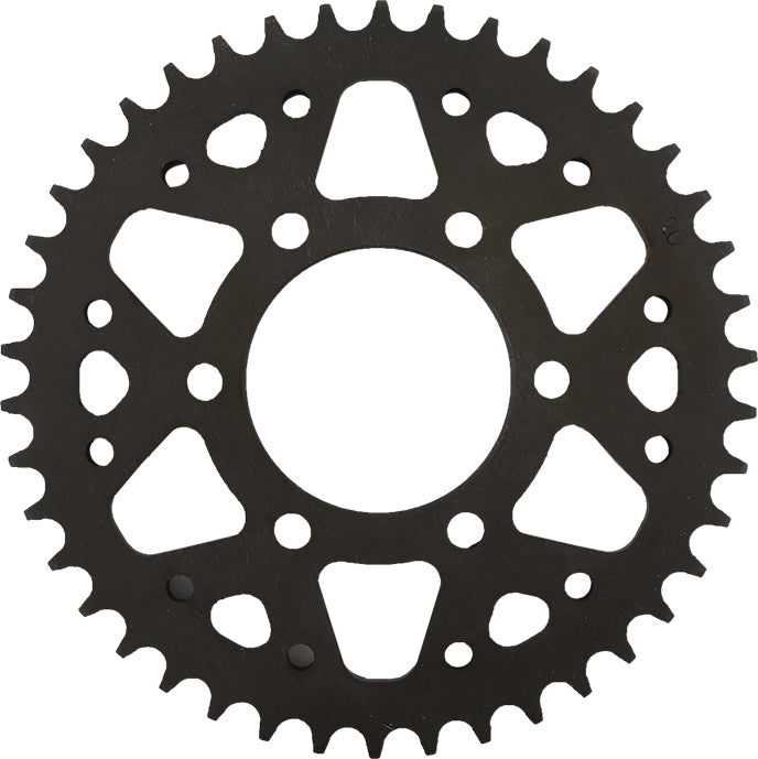 Rear Sprocket Steel 42t 530 Blk Suz