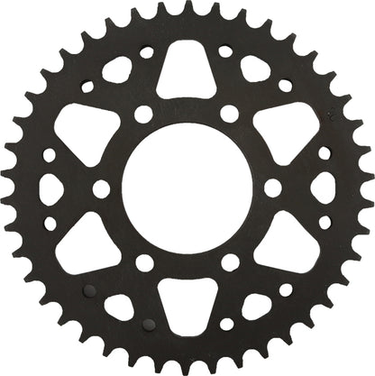 Rear Sprocket Steel 42t 530 Blk Suz