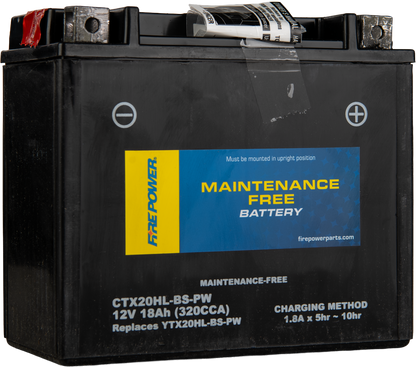 Battery Ctx20hl Bs Pw Maintenance Free