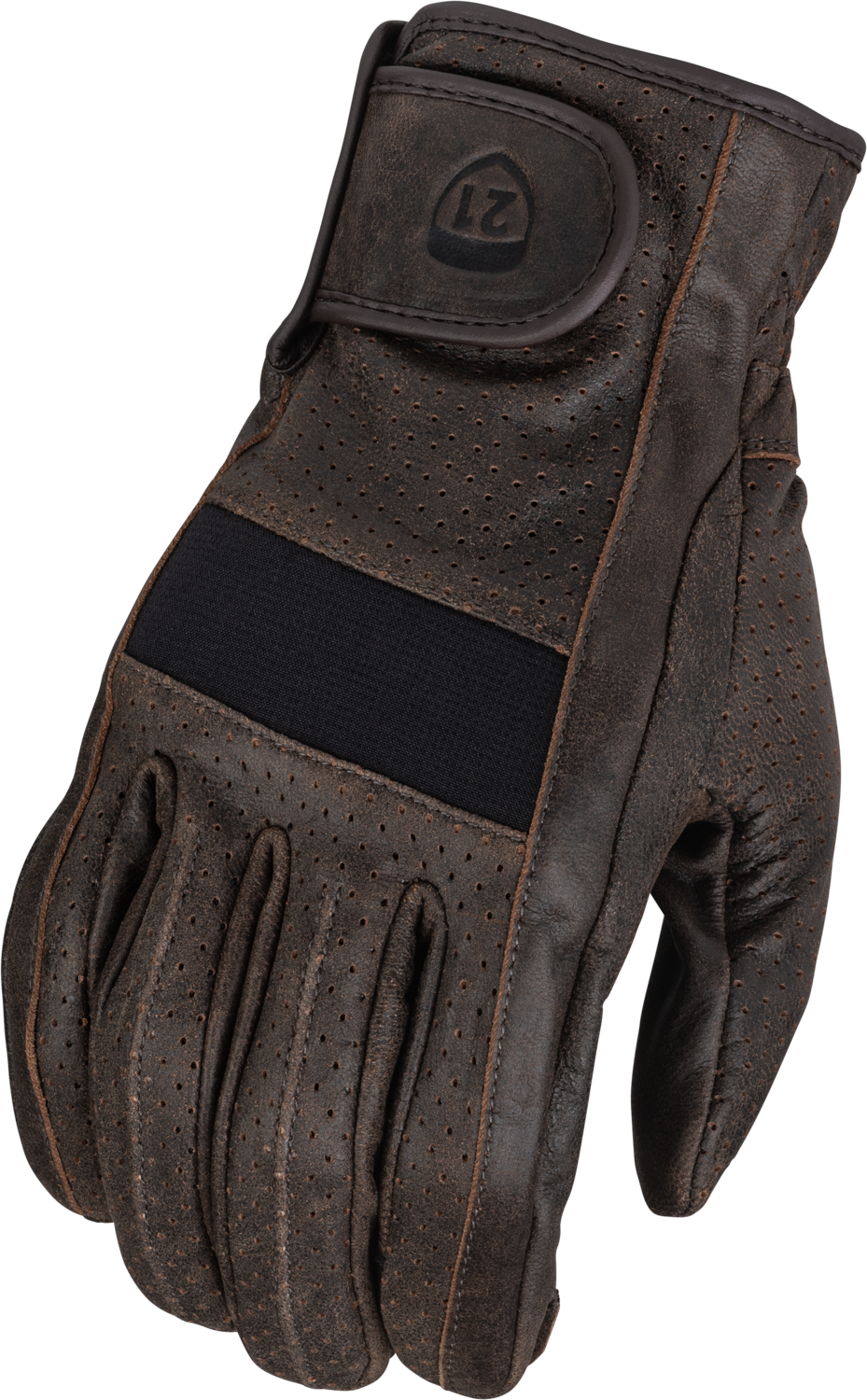 Jab Perforated Gloves Brown Xl
