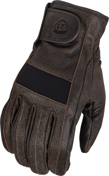 Jab Perforated Gloves Brown 2x