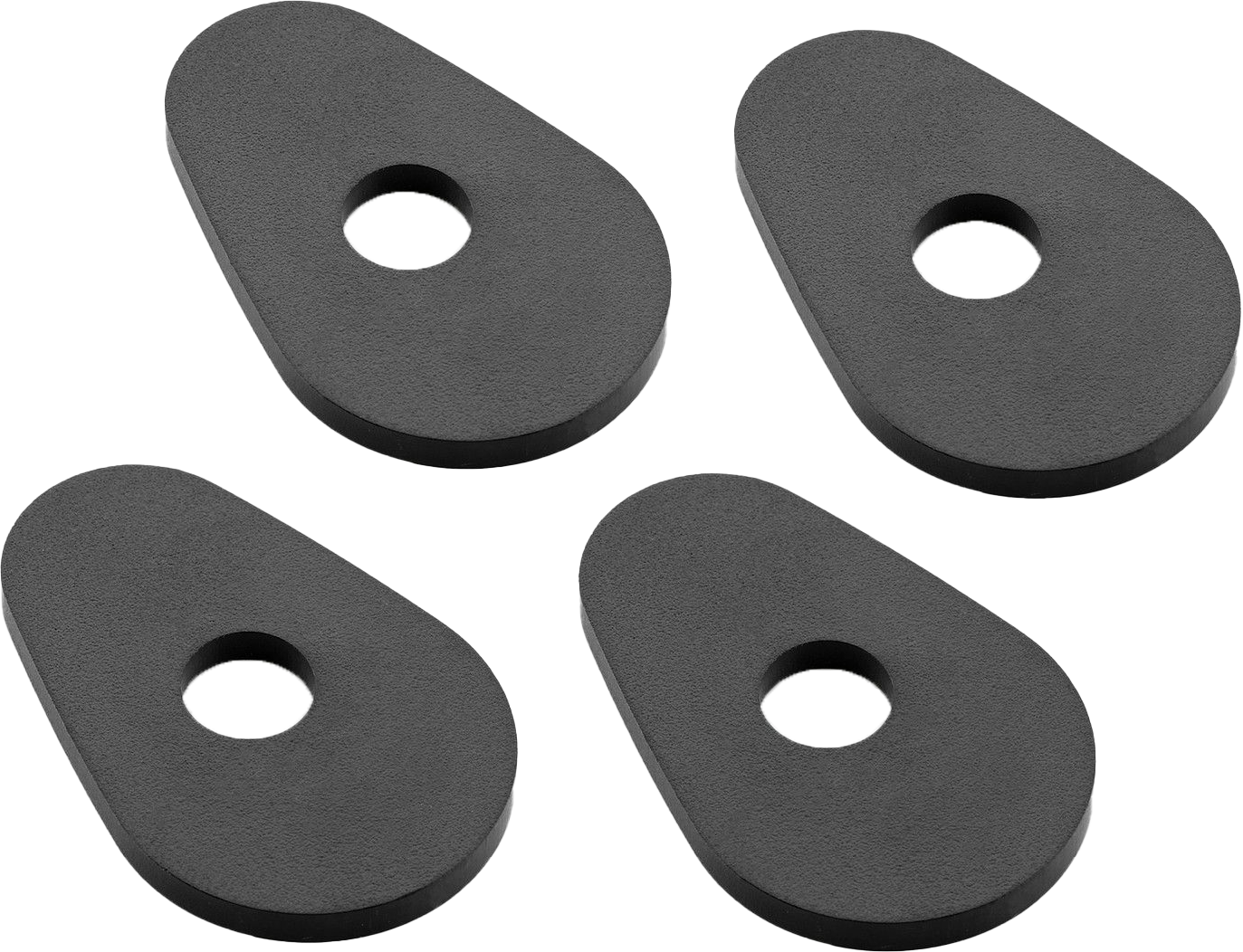 Turn Signal Mounting Kit 4 Pcs Black