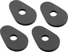 Turn Signal Mounting Kit 4 Pcs Black