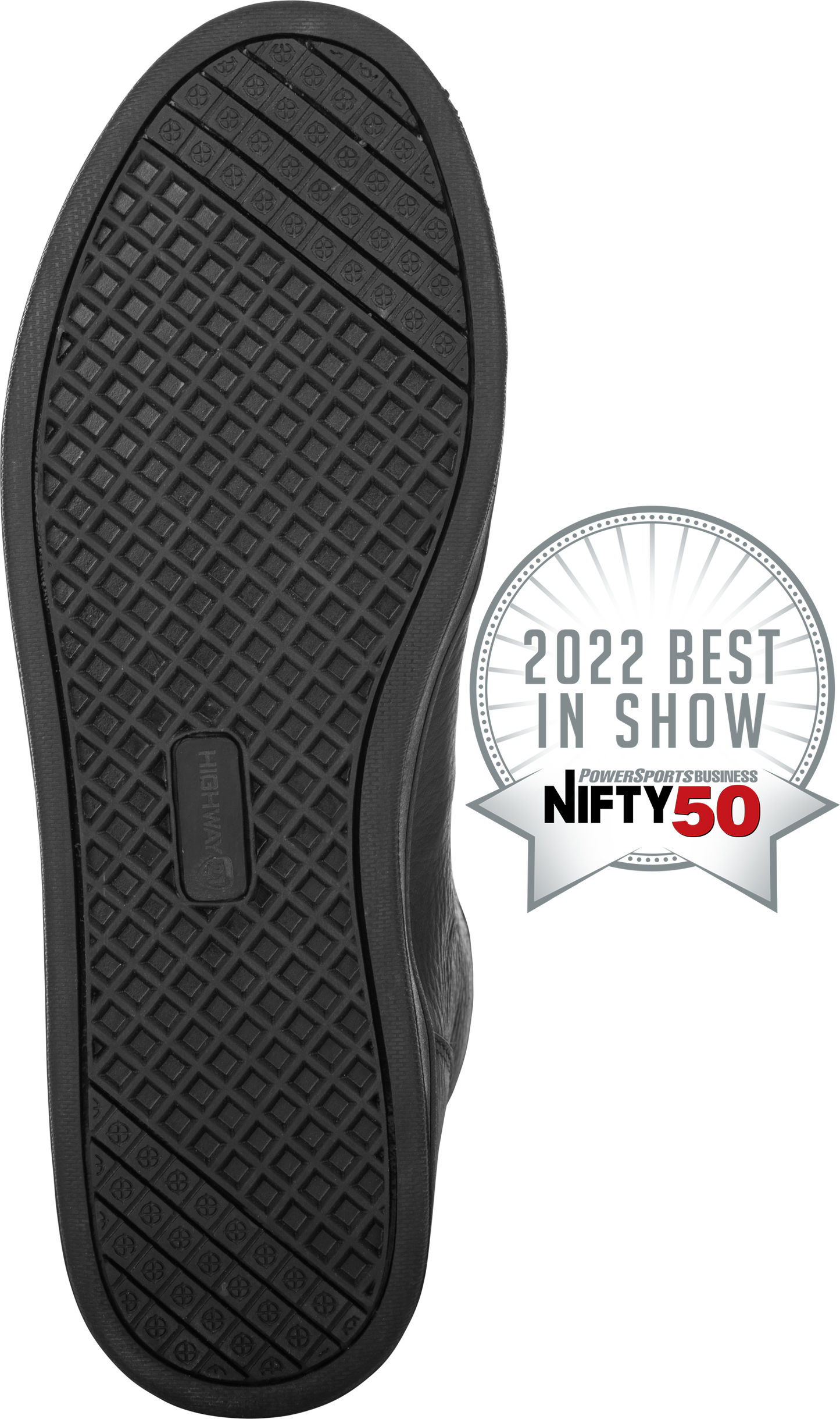 Axle Leather Waterproof Shoes Black/Black Sz 14
