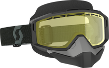 Split Otg Snow Cross Goggle Black W/Yellow