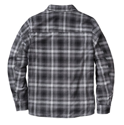 Morpheus Reversable Jacket Black/Plaid Grey Lg