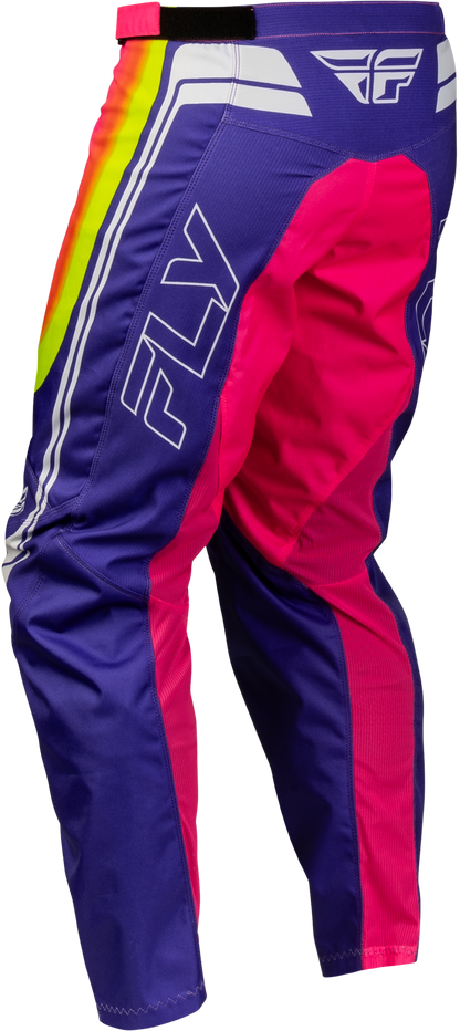 F 16 Raze Pants Purple/Pink/Yellow Sz 28