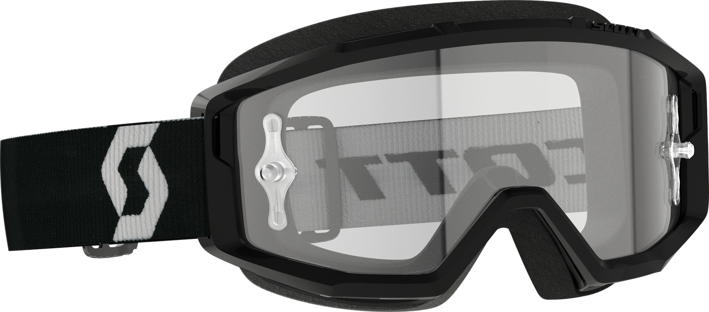 Primal Goggle Black/White Clear Works