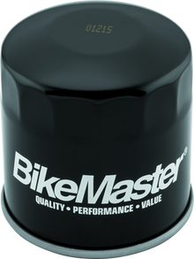 BikeMaster BMW BM-163 Oil Filter - Black