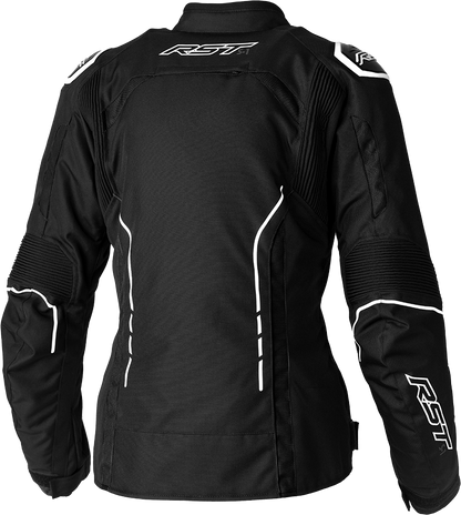 Ladies S1 Ce Jacket Black/White Textile Md