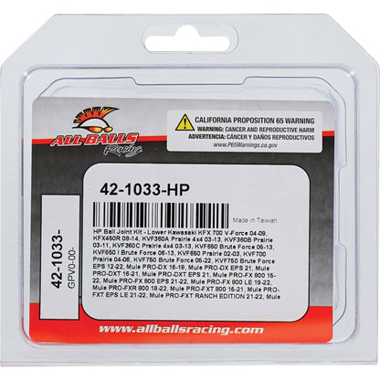 Ball Joint Kit Hp