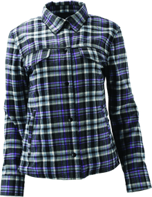 Kuryakyn Leather By River Road Cameo Flannel Moto Shirt Womens - 2XL