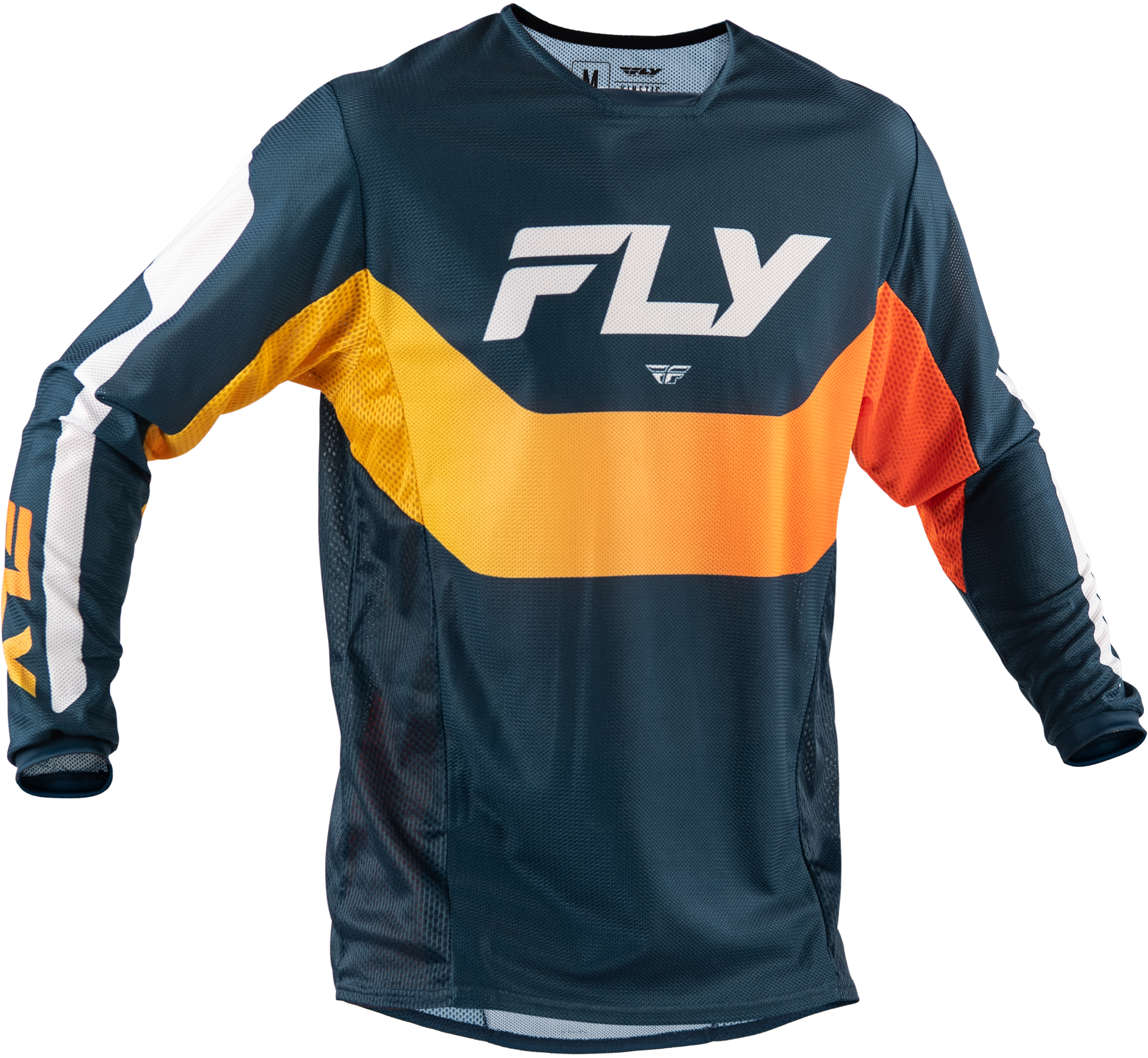 Kinetic Mesh Jersey Navy/Orange Sm