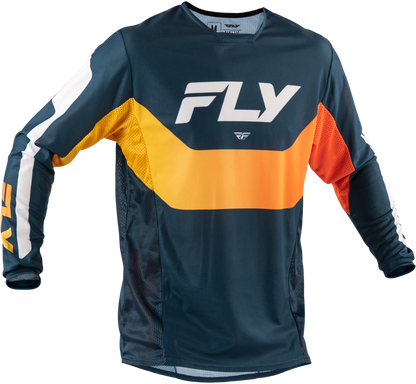 Kinetic Mesh Jersey Navy/Orange Md