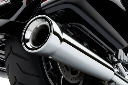 4" Nh Slip Ons Chrome Flh/Flt 95 16