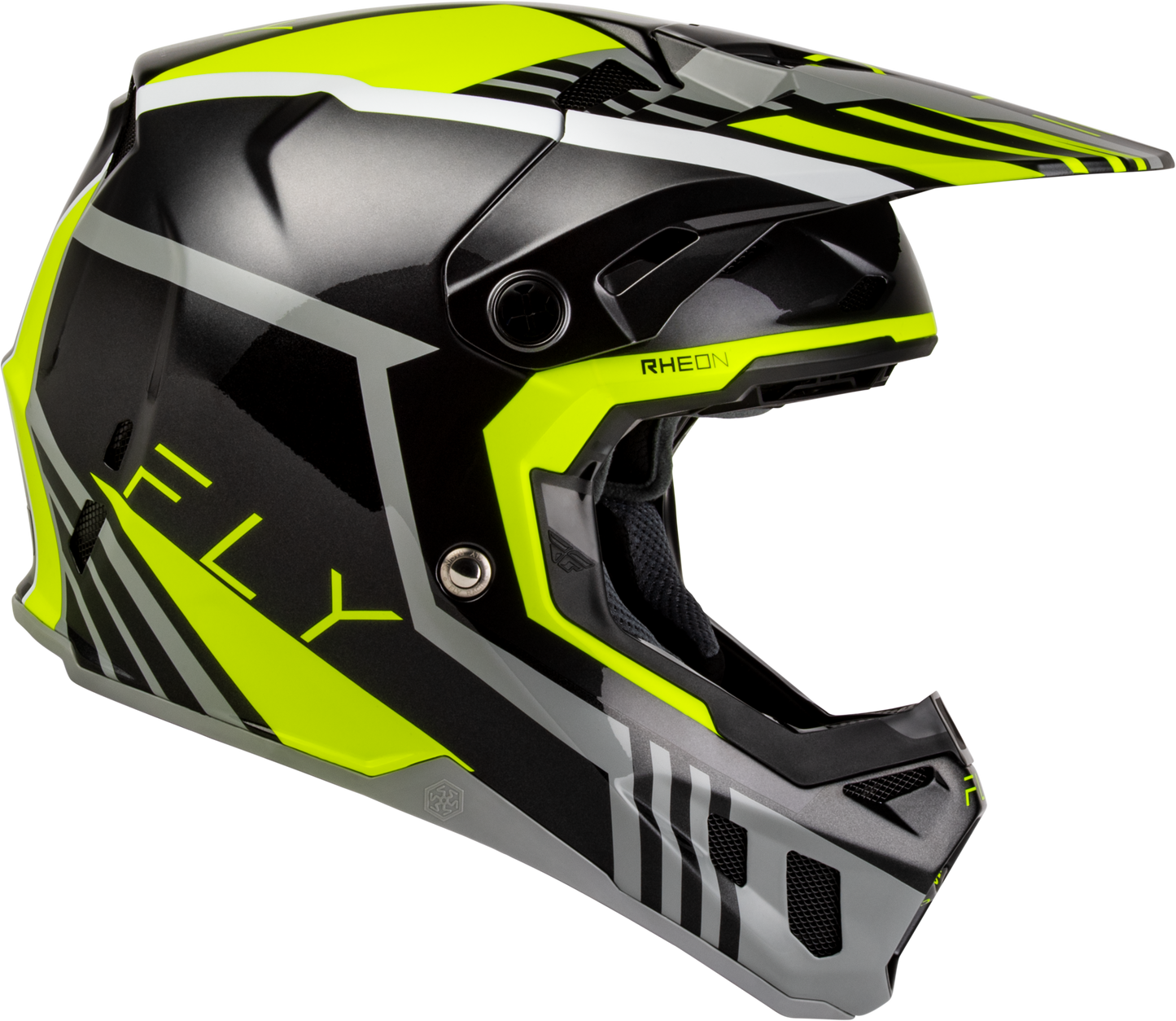 Formula Cc Strike Helmet Grey/Black/Hi Vis Xs