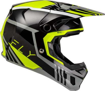 Formula Cc Strike Helmet Grey/Black/Hi Vis Lg