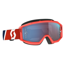 Primal Goggle Red/Blue Blue Chrome Works Lens