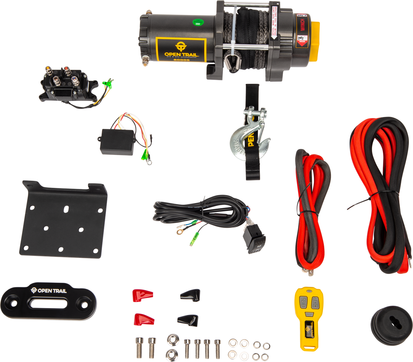 6000lb Winch Synthetic Rope