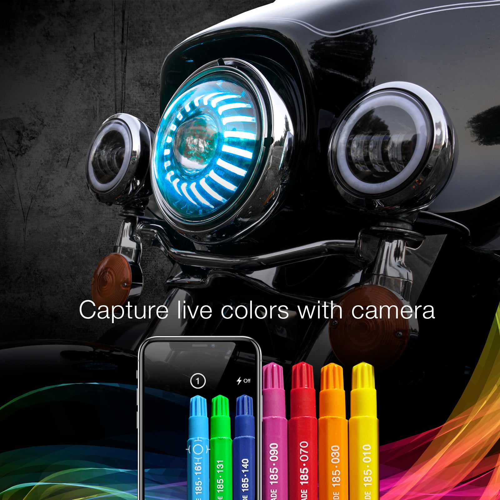 7" Xkchrome Rgb Headlight
