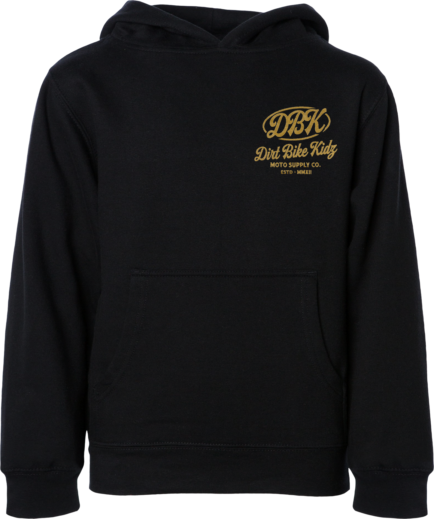 Gold Nugget Youth Hoodie Black Yl