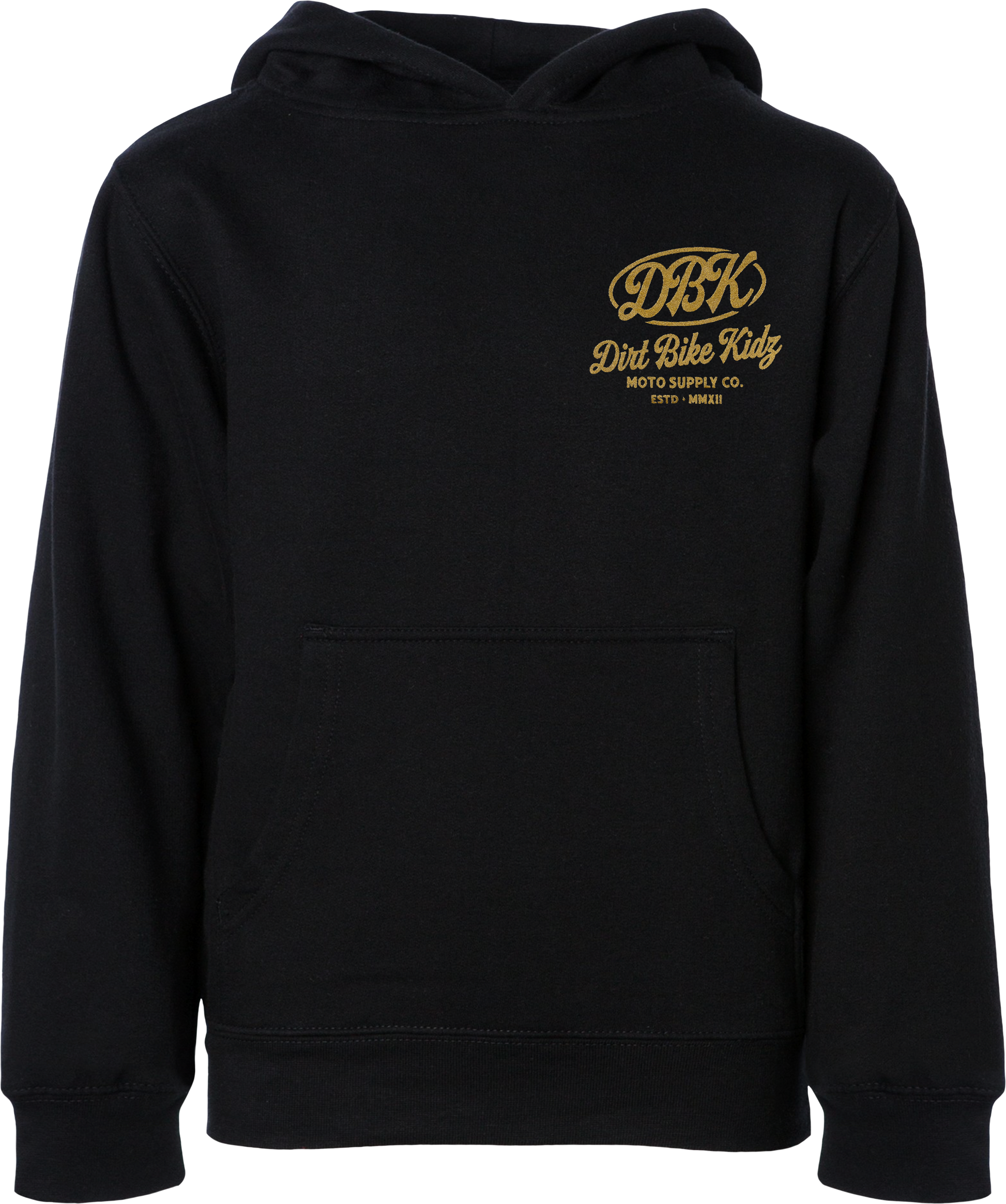 Gold Nugget Youth Hoodie Black Yl