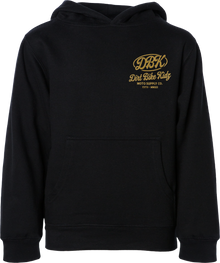 Gold Nugget Youth Hoodie Black Yl