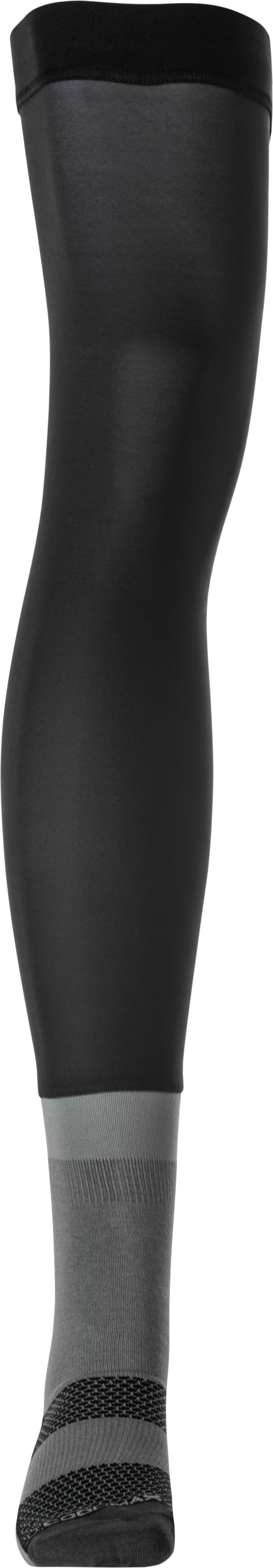 Knee Brace Socks Black/Grey/White Lg/Xl
