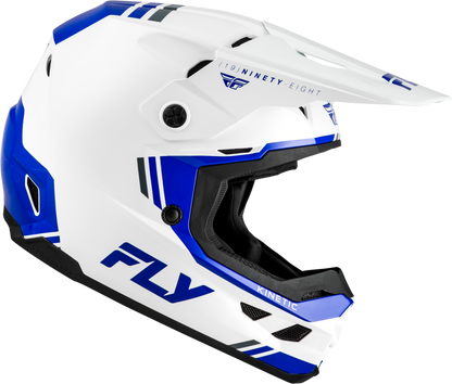 Kinetic Verdict Helmet White/Blue/Grey Md