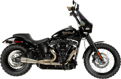 2in1 M8 Softail Full Length Brushed Ss