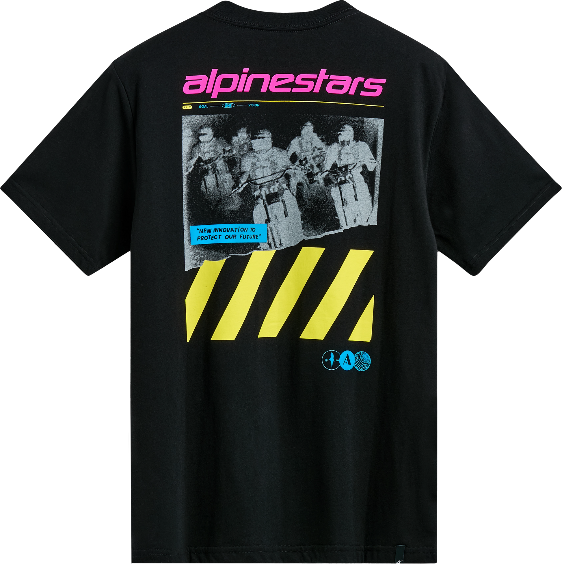 No Barrier Ss Csf Tee Black Lg