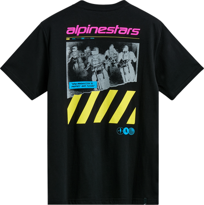No Barrier Ss Csf Tee Black Md