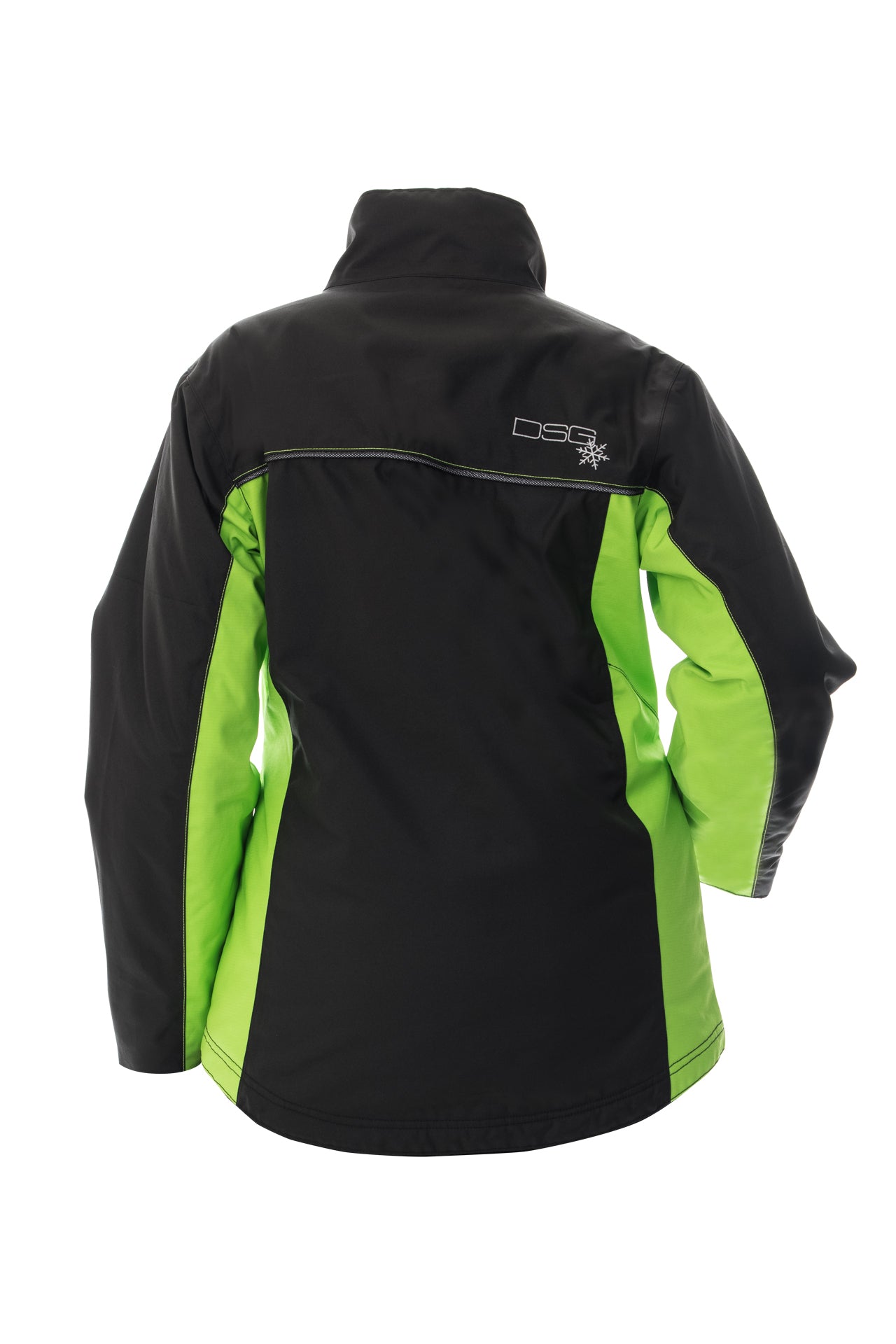 Trail Jacket Black/Green Apple 2x