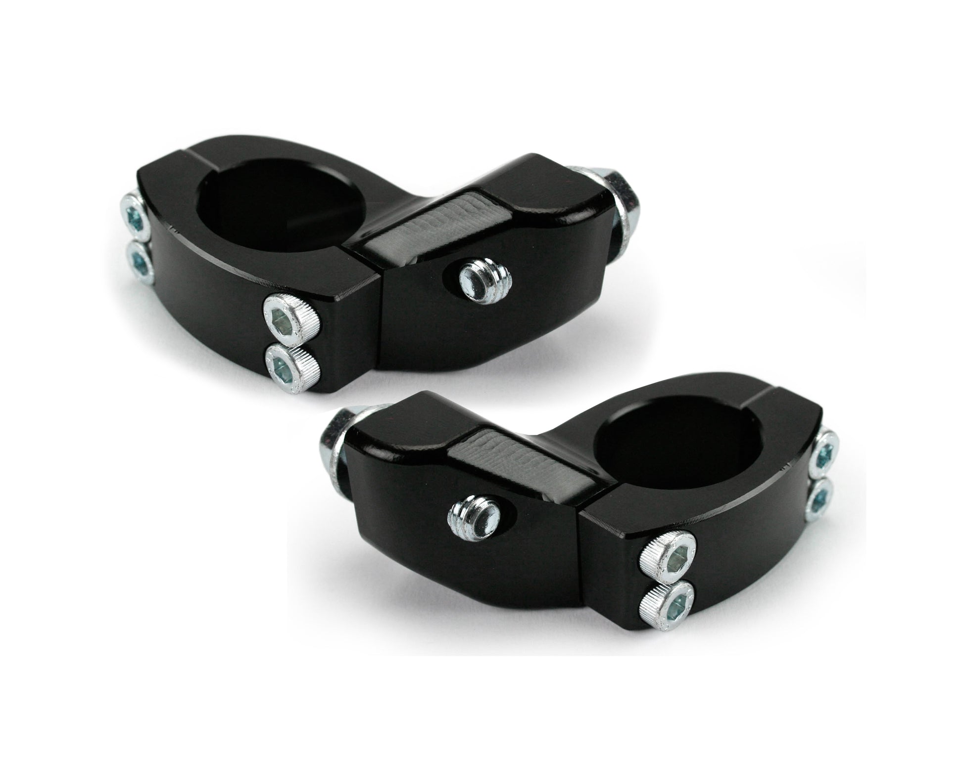 1 1/8" Bar Diameter Crm Mounts Black