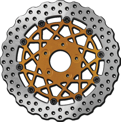 Performance Machine Disc/Carr Speedstar 11.5in x .20 FF No O/S Rr - Gold Ano