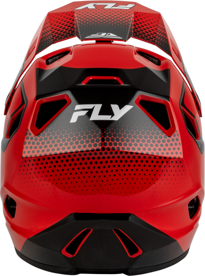 Rayce Sonar Bicycle Helmet Red/Black/White Md