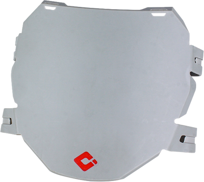 Downhill/E Bike Number Plate Graphite