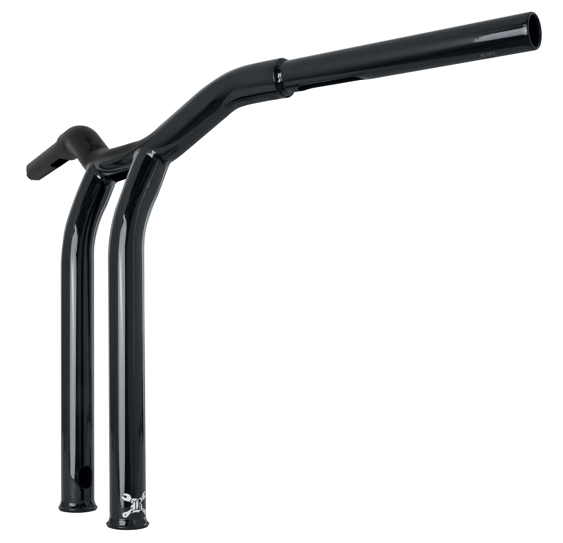 Dominator Raked Bar 14" 1.25" Gloss Black