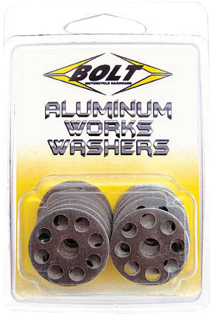 Aluminum Works Washers 18mm 10/Pk