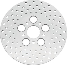 Bikers Choice 73-84 FL 10 Inch Front & Rear Drilled Stainless Rotor Replaces H-D 41813-79