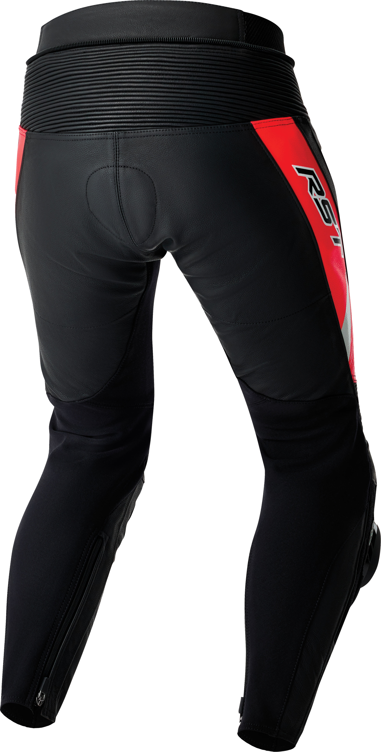 Tractech Evo D3o Pants Blk/Flo Red Leather 3x
