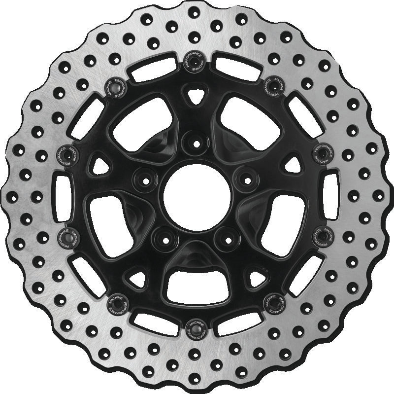 Performance Machine 11.5 X .20 Dominator Fr - Black Ano
