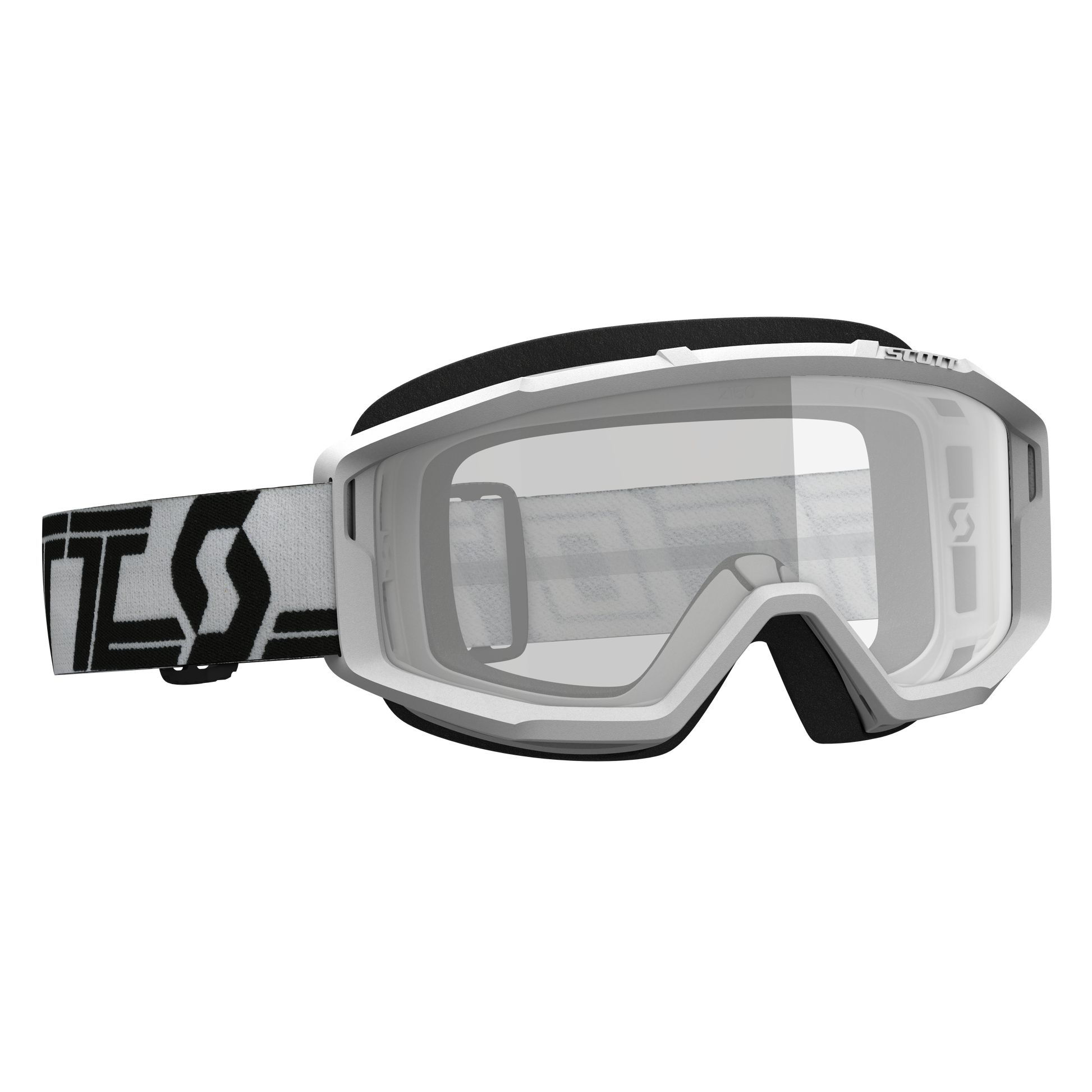 Primal Goggle White/Black Clear Lens